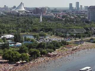 Апарт-отели Apart Hotel Bon Mary Нур-Султан Большой двухместный номер с 1 кроватью-17